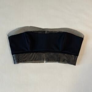 Katie May Los Angeles Black Strapless Bustier Top